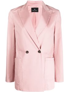 PS Paul Smith blazer à boutonnière croisée - Rose