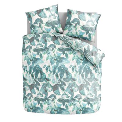 Dekbedovertrek Stylish Green Bloemen 140x200 Cm Zydante - Dekbed-Discounter.nl