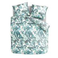 Dekbedovertrek Stylish Green Bloemen 140x200 Cm Zydante - Dekbed-Discounter.nl
