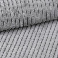 Poso 55 - Ribstof Zilver/Grijs