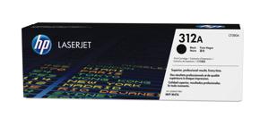 HP toner 312A, 2 400 pagina's, OEM CF380A, zwart