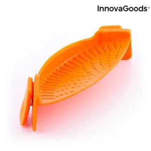InnovaGoods Siliconen Pasta Vergiet - 22 x 6 x 8 cm