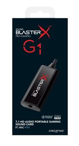 Creative Labs Sound BlasterX G1 7.1 kanalen USB