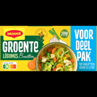 Maggi Groente Bouillon Voordeelpak 122,4 g bij Jumbo