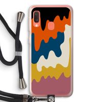 Baar A: Samsung Galaxy A20e Transparant Hoesje met koord