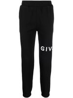 Givenchy pantalon de jogging à logo imprimé - Noir