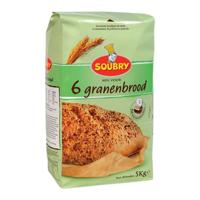Soubry - Mix voor 6 granenbrood - 5kg