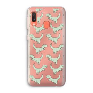 Dinos: Samsung Galaxy A20e Transparant Hoesje