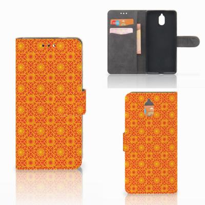 Nokia 3.1 (2018) | Telefoon Hoesje | Batik Oranje