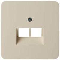 Peha Afdekraam Catv en ISDN dubbel creme 4602072