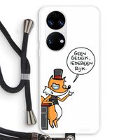 Geen Gezeik: Huawei P50 Transparant Hoesje met koord
