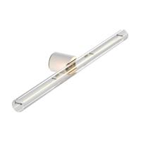 Badkamerlamp boven spiegel wit S14d IP44 500mm