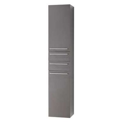 Differnz badkamerkast Force - antraciet - links hoog - 35x30x176 cm