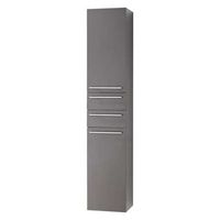 Differnz badkamerkast Force - antraciet - links hoog - 35x30x176 cm