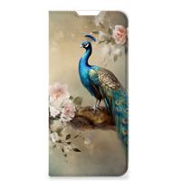 Smartphone hoesje voor OPPO Reno8 Lite Vintage Pauwen
