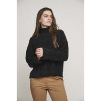 Rino & Pelle - Zwart | Dames | Trui | Zwart | XXL | regular | Kamst mode