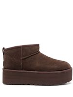 UGG bottines Classic Ultra Mini à plateforme - Marron - thumbnail