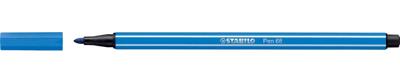 STABILO Pen 68 viltstift, donkerblauw