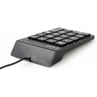 Gembird KPD-U-02 numeriek toetsenbord PC USB Zwart - thumbnail