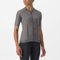 Castelli Endurance fietsshirt korte mouw grijs dames L