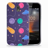 Nokia 1 | Sillicone Back Cover | Space