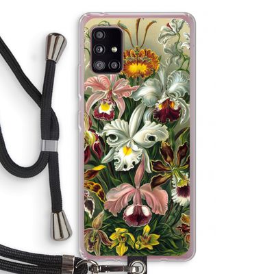 Haeckel Orchidae: Samsung Galaxy A51 5G Transparant Hoesje met koord