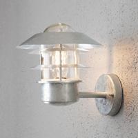 KonstSmide Landelijke wandlamp Modena Up 22cm zinkgrijs 7303-320