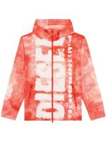 Diesel veste J-Warrett à effet aquarelle - Rouge