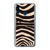 Arizona Zebra: Samsung Galaxy A20s Transparant Hoesje Arizona Zebra: Samsung Galaxy A20s Transparant Hoesje