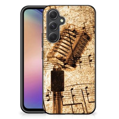 Samsung Galaxy A54 Silicone Back Case Bladmuziek