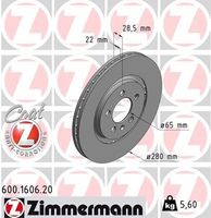 Remschijf Coat Z 600160620