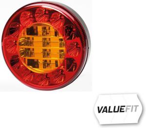 Achterlicht *** HELLA VALUEFIT *** HELLA, Diameter (mm)122mm, Inbouwplaats: rechts, Spanning (Volt)12V