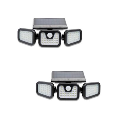 Solar LED-wandlamp met sensor Bresca zwart