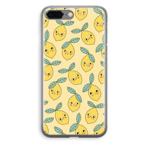 Citroenen: iPhone 8 Plus Transparant Hoesje
