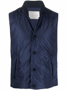 Mackintosh gilet Dundee à boutonnière - Bleu