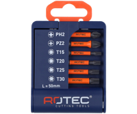 Rotec Bitset | IMPACT | 6-delig | E6.3 x 50mm | PH-PZ-T - 825.0135