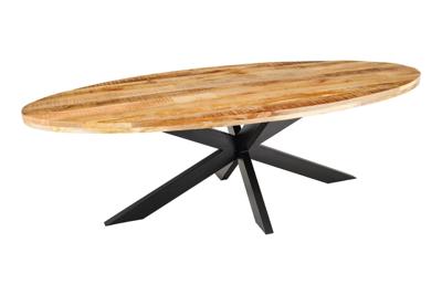 Eettafel GALAXIE 240cm ovaal mangohout naturel - 45771