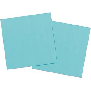 Folat Feest Servetten - 20x - blauw - 33 x 33 cm - papier - lunch/diner servetjes