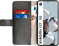 Just in Case Wallet Xiaomi 12T / 12T Pro Book Case Zwart - thumbnail