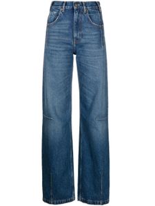 DARKPARK high-waisted wide-leg jeans - Bleu