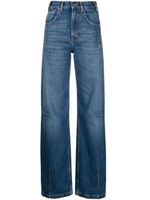 DARKPARK high-waisted wide-leg jeans - Bleu - thumbnail