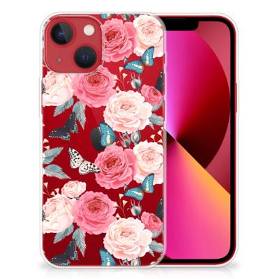 Apple iPhone 13 | TPU Case | Butterfly Roses Apple iPhone 13 | TPU Case | Butterfly Roses