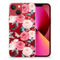 Apple iPhone 13 | TPU Case | Butterfly Roses