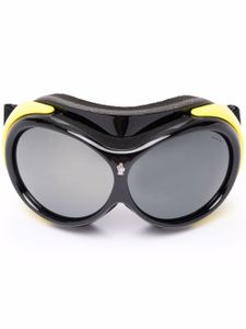 Moncler Eyewear lunettes de soleil Vaporice à monture oversize - Noir