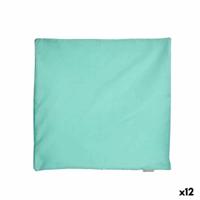 Kussenhoes Turkoois (60 x 0,5 x 60 cm) (12 Stuks)
