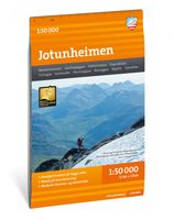 Wandelkaart Turkart Jotunheimen | Noorwegen | Calazo - thumbnail