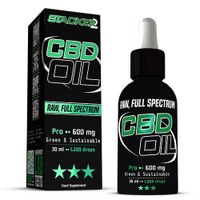 CBD olie Pro - Stacker 2 • 30ml (1200 drops) | 2% | 600 mg