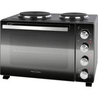 Profi Cook PC-KK 1302 Mini-oven Incl. kookplaat, Kijkvenster, Traploze temperatuurregeling, Convectiefunctie, Met grillspies 32 l