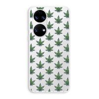 Weed: Huawei P50 Transparant Hoesje