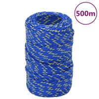 Boottouw 2 mm 500 m polypropyleen blauw